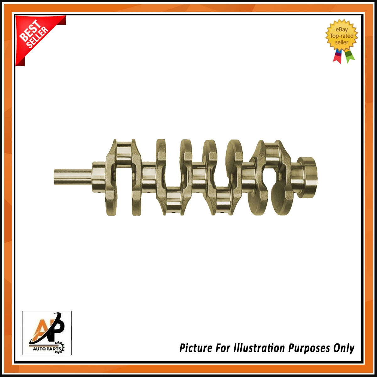 Forged Crankshaft for Hyundai Kia D4CB with Front Rear Seals ( 2.5)