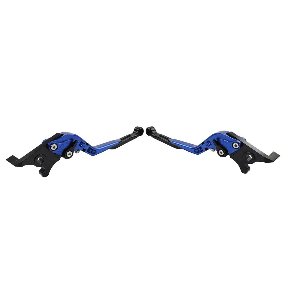 Blue Extendable Brake Clutch Levers for BMW F650GS (2002-2007)
