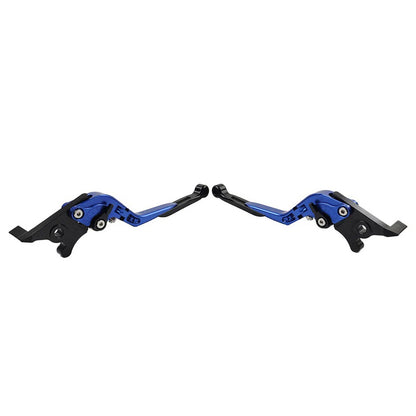 Blue Extendable Brake Clutch Levers for BMW F650GS (2002-2007)