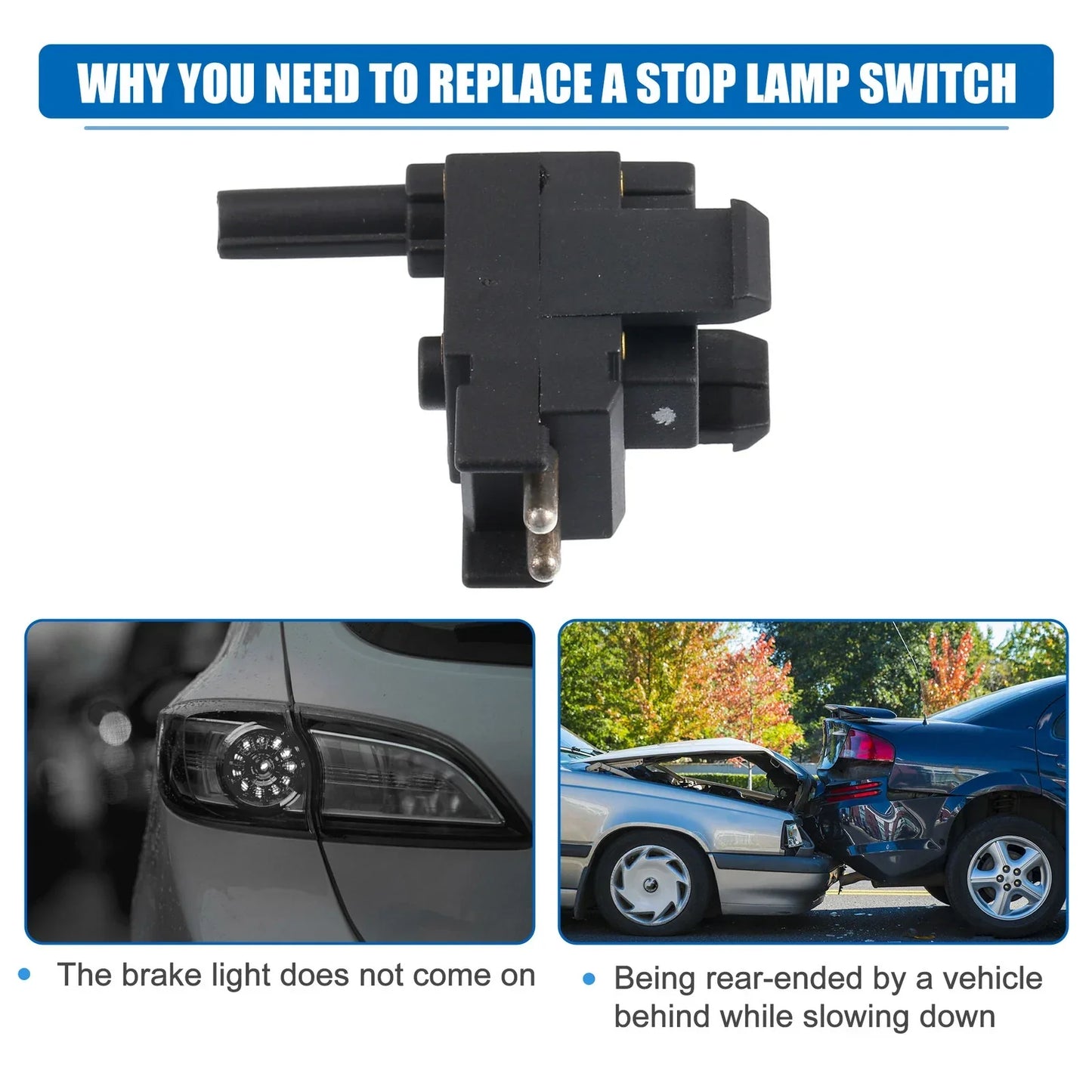 Brake Light Switch for Mercedes-Benz 300 SL (1991-1993)