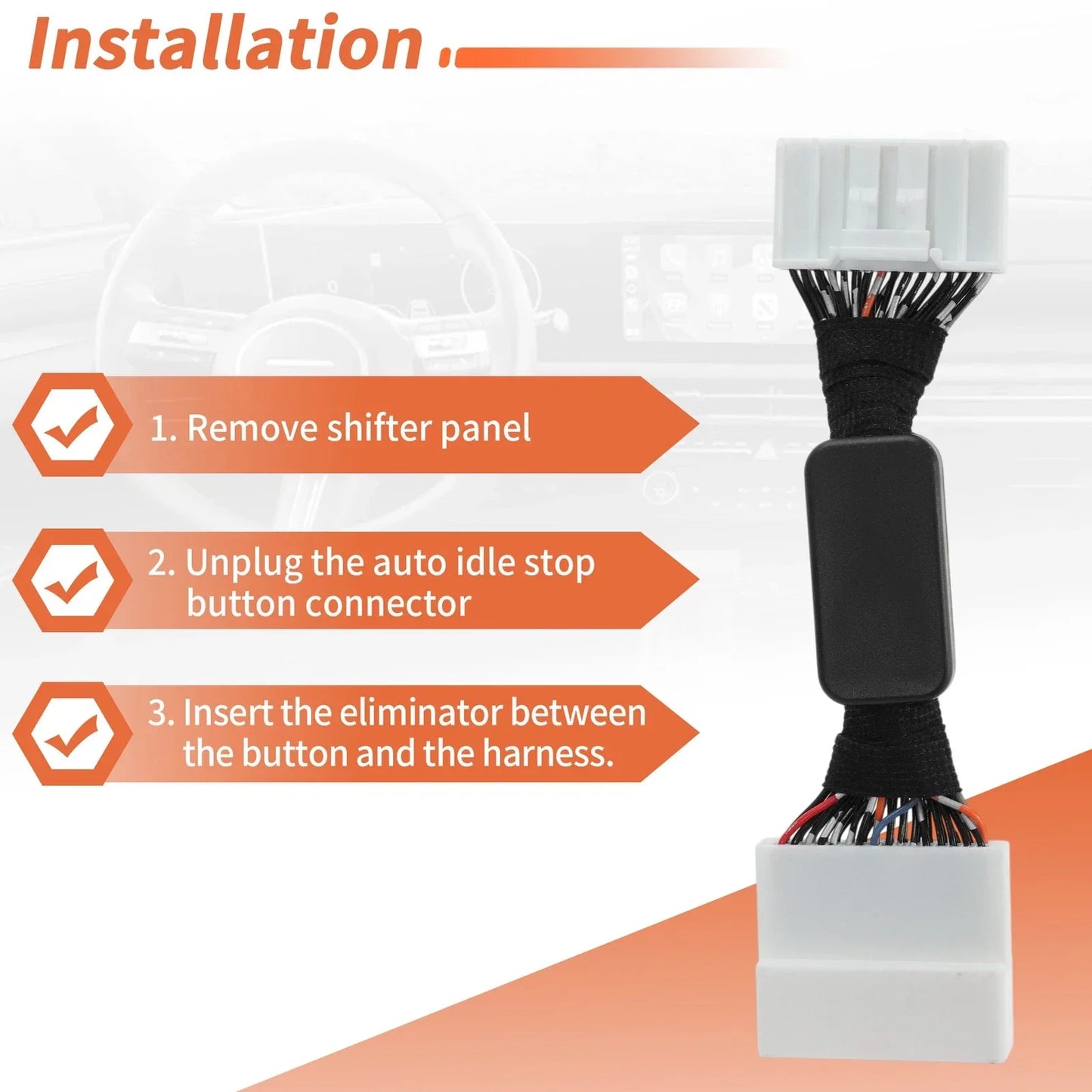 Idle Start Stop Eliminator for Hyundai Tucson 2022-2025 Auto Start/Stop Disable