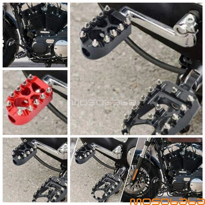 Adjustable Toe Gear Shift Foot Pegs for Harley Touring, Softail, Dyna, Sportster