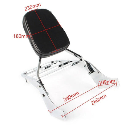 Passenger Backrest Sissy Bar for Honda Shadow SABRE/Ace VT1100 (1997-2003)