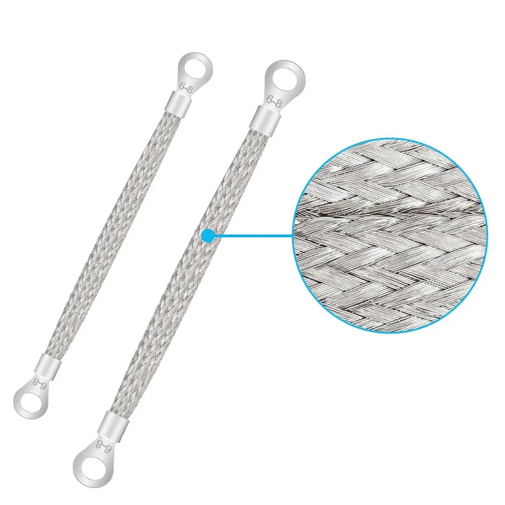 Tinned Copper Ground Strap Cable for Universal Automotive Engine