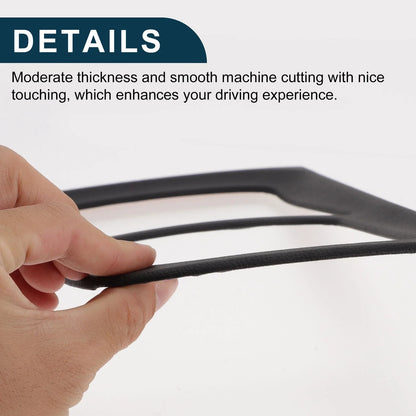 Center Console Panel Sticker for Mercedes-Benz GLA GLB EQA EQB Matte Black