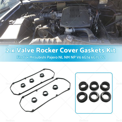 Rocker Valve Cover Gaskets for Mitsubishi Pajero (2000-2006)
