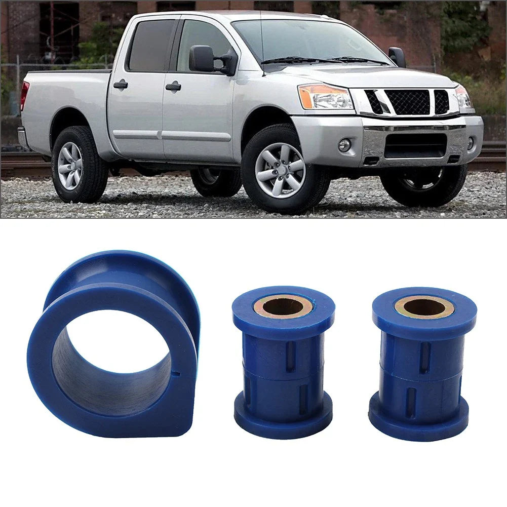 Blue Steering Rack & Pinion Bushing Set for Nissan Armada (2005-2013)