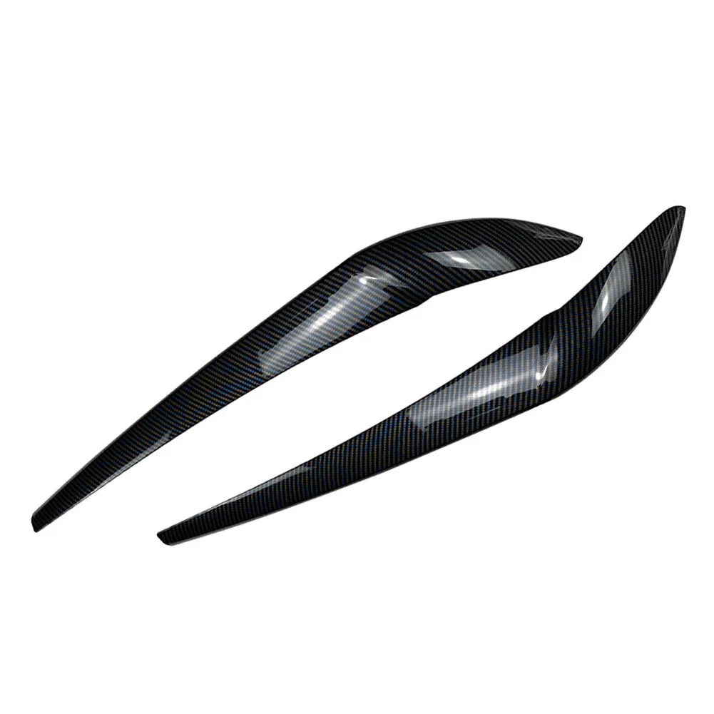 1 Pair Front Headlight Eyebrow Eyelid Covers for BMW X3 X4 (2014-2017)