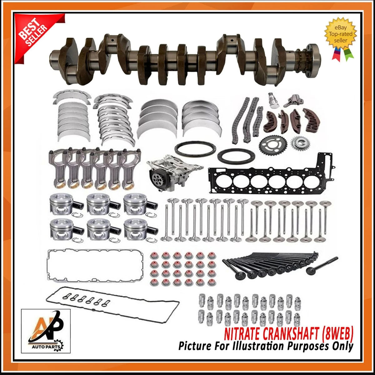 Engine Rebuild Kit for BMW 3 Series N57 3.0L Diesel (2007–2016)
