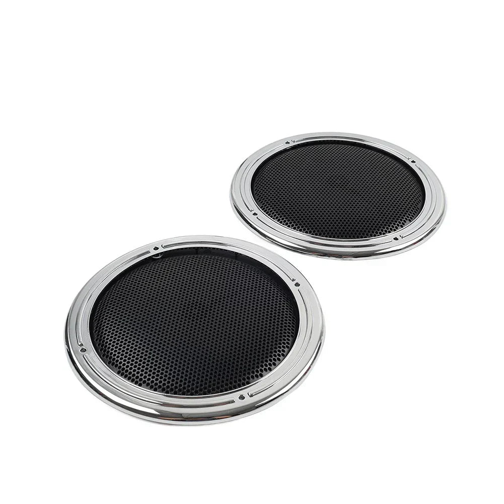 Rear Speaker Pod Grilles for Harley Road Glide Tri Glide FLTRU (2014-2023)