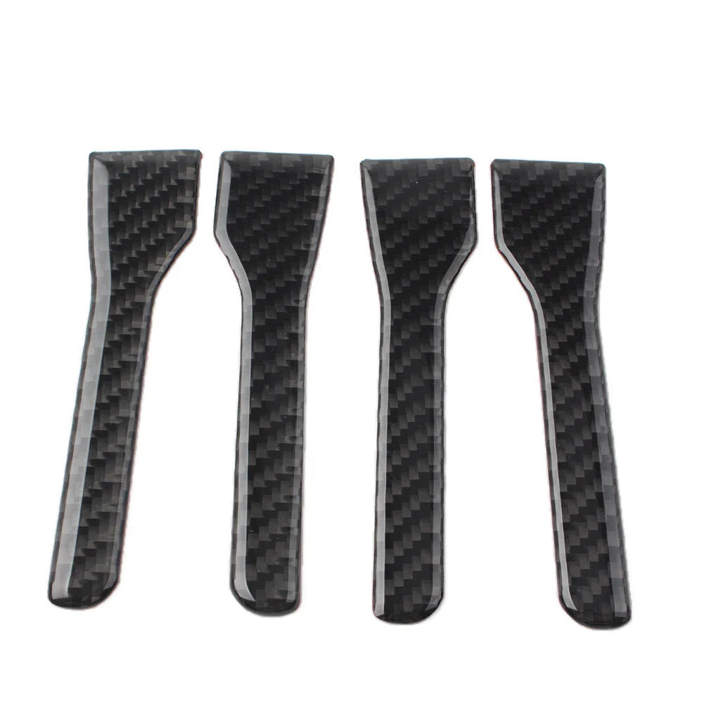 4 x Black Inner Door Handle Cover Trim for Jeep Wrangler (2011-2017)