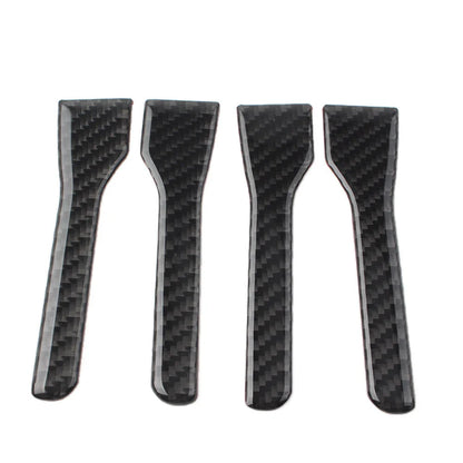 4 x Black Inner Door Handle Cover Trim for Jeep Wrangler (2011-2017)