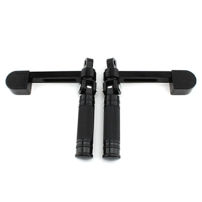 Stirrup Heel Foot Rest Pegs for Harley Sportster XL 883 1200 Softail FXWG FXR