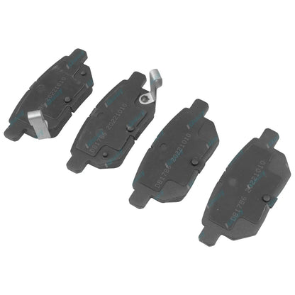 Rear Ceramic Disc Brake Pad Set for Toyota Rukus AZE151 2.4L 2AZFE 2010~16 Wagon