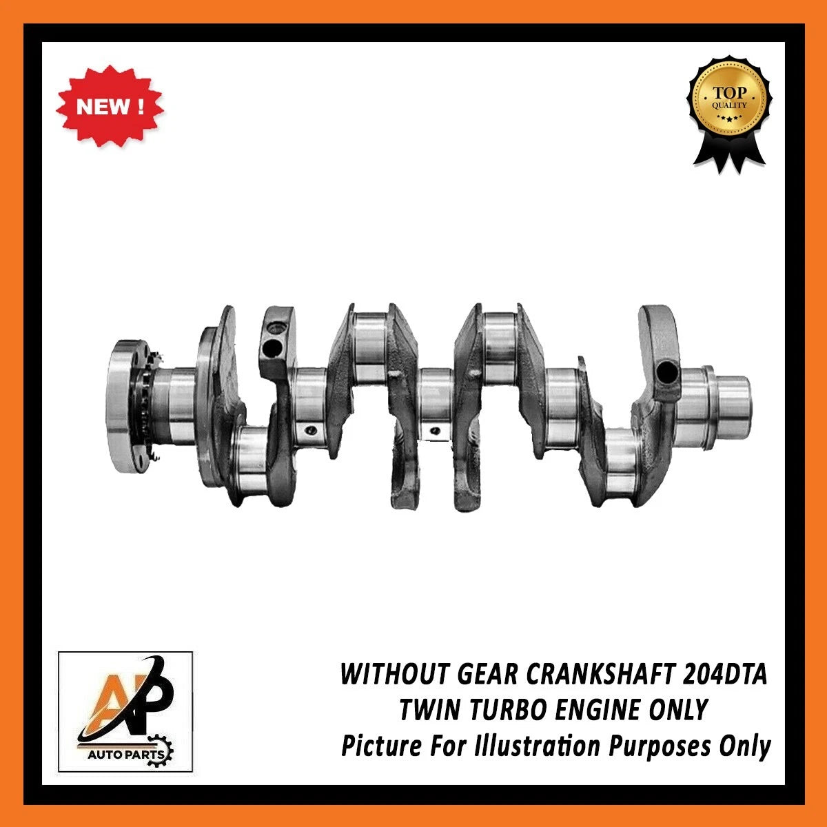 Crankshaft and Bearing Set Replacement for Jaguar E-PACE 2.0D (2018–2024)