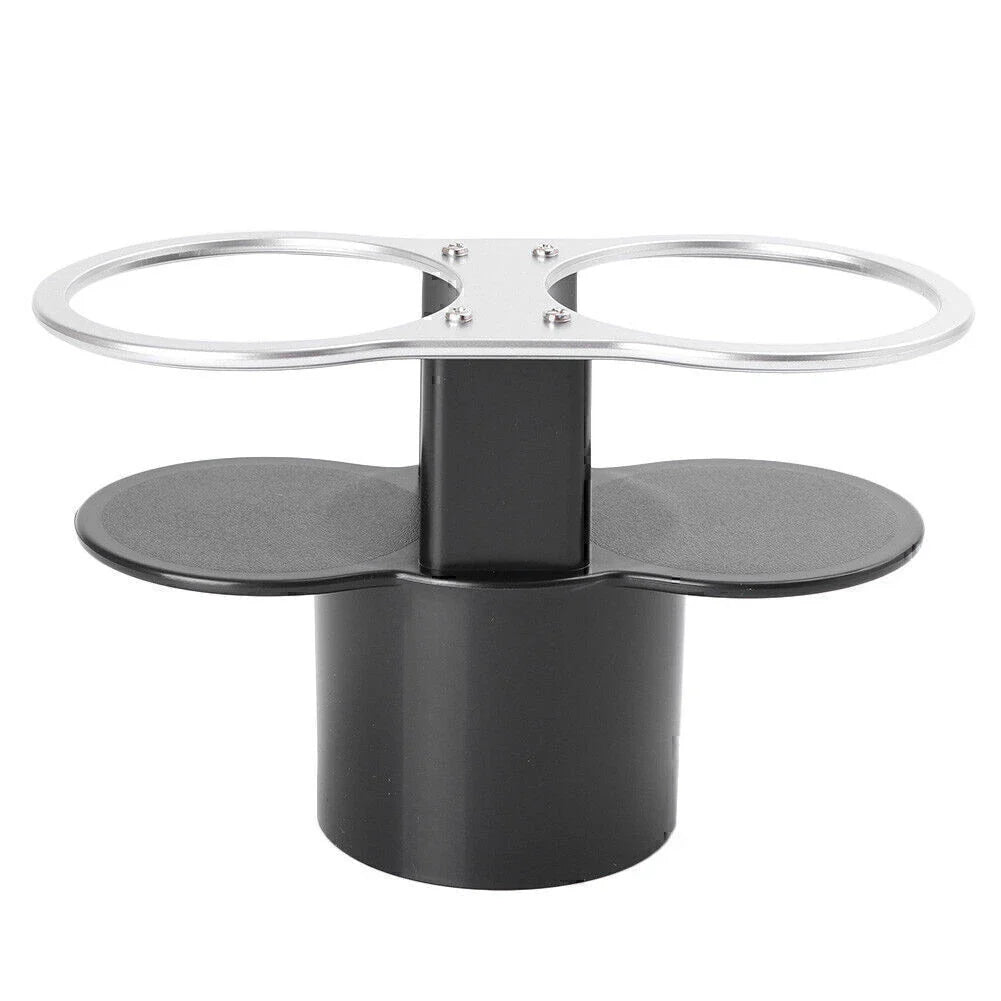 Dual Cup Holders Drink Stand Storage Wedge for Benz