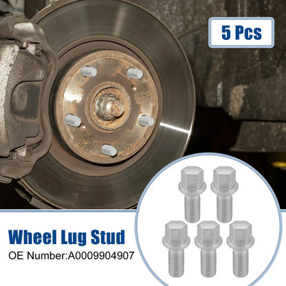 5 x M14×1.5 Wheel Lug Bolt Nuts for Mercedes-Benz C250 (2008-2015)