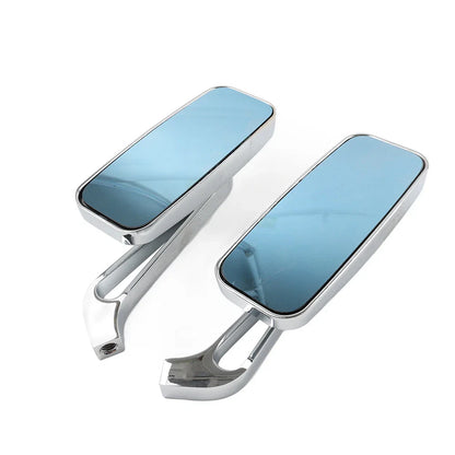Chrome Rearview Side Mirrors for Harley, Honda, Kawasaki, Suzuki