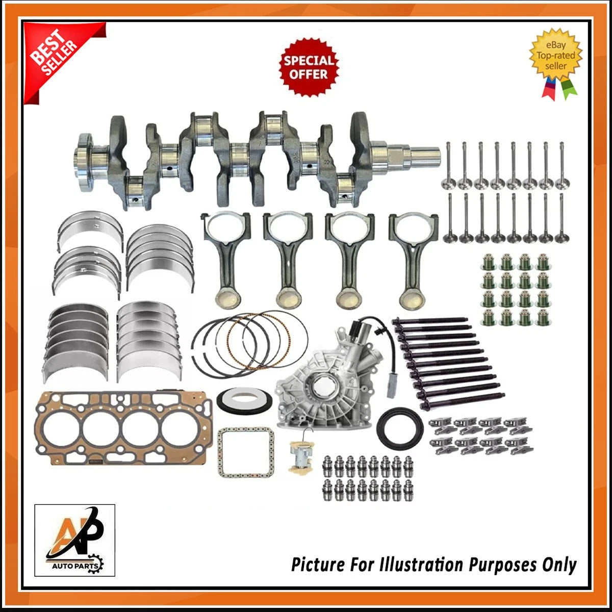 Engine Rebuild Kit Heavy Duty for Citroen Berlingo 1.5 BlueHDi (2014–2023)
