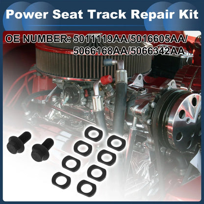 Power Seat Track Repair Kit for Dodge Durango Base (2001) - Black 1 Set