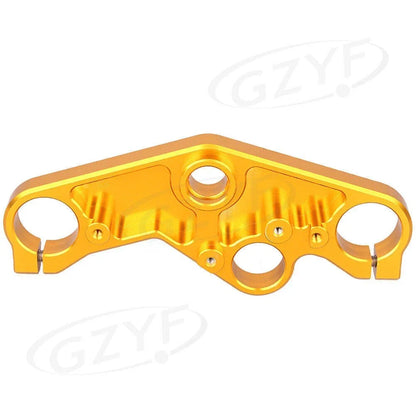 Gold Front Upper Triple Tree Clamp for Yamaha YZF R3/R25 (2014-2016)