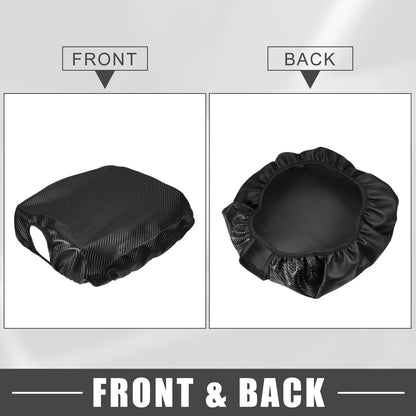Center Console Cover Pad for Dodge Ram 1500 2009-2018 Carbon Fiber Black