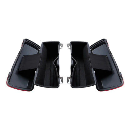 Hard Saddlebags Chrome Conversion Bracket for Harley Softail (1984 - 2017)