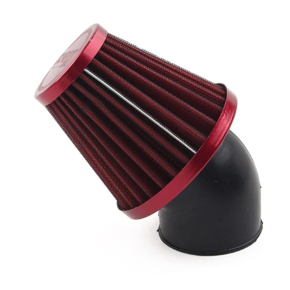 48mm Air Intake Filter Cleaner Rubber Bend for Motor (No Year Specified)