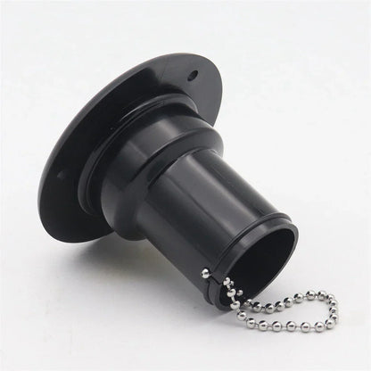 Water Filler Neck Cover with Cap for Marine Boat Yacht RV