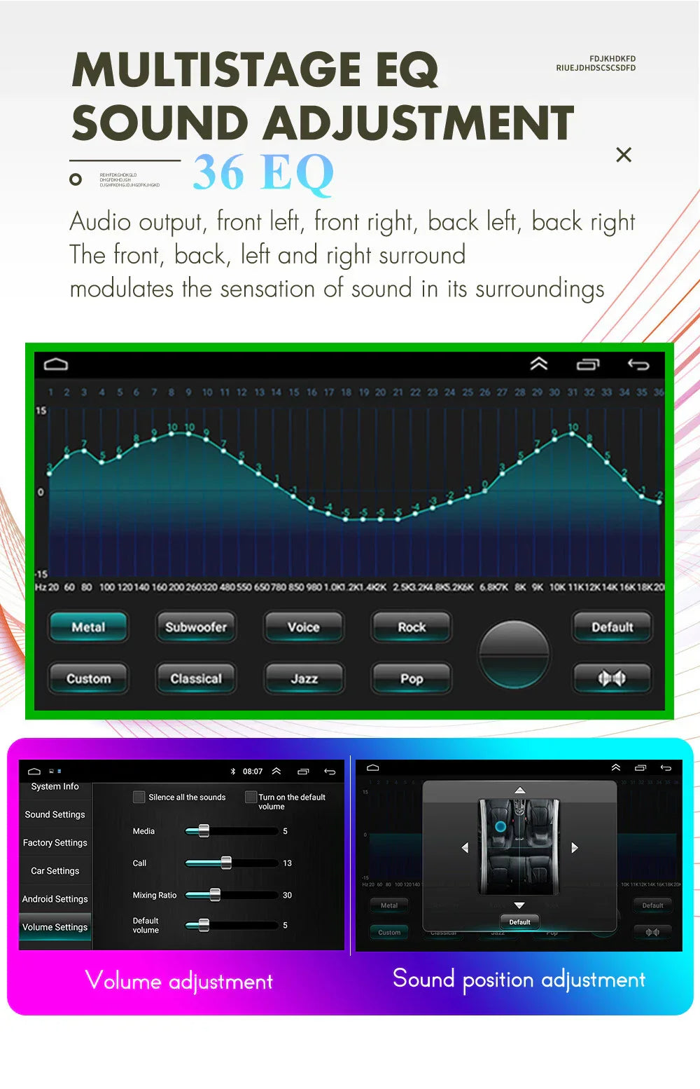 10.1'' Android Car Stereo GPS Navigation for Jeep Liberty (2008-2012)
