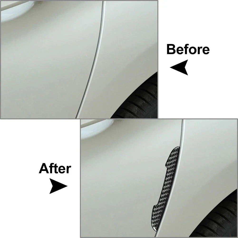 4 x Car Door Edge Bumper Anti-Collision Guard Strip for Tesla Model 3 (2017-2023)