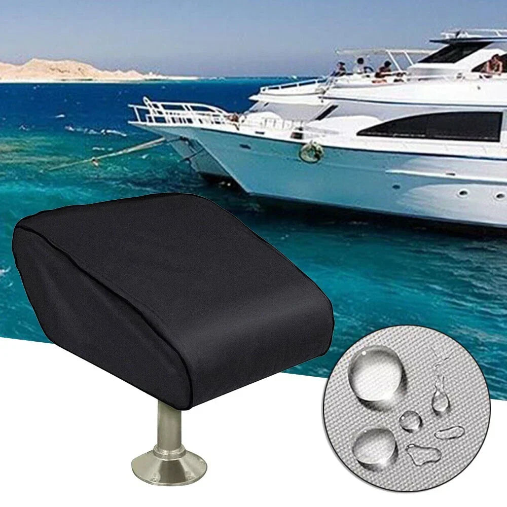 Boat Folding Seat Cover Waterproof Heavy-Duty Trailerable Fishing Cover