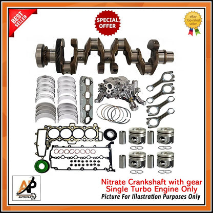 Crankshaft with Engine Rebuild Kit for Land Rover Discovery 2.0 (2005–2016)
