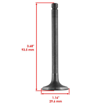 Caltric Intake and Exhaust Valve Set Replacement for Kohler Engine (2010–2015)
