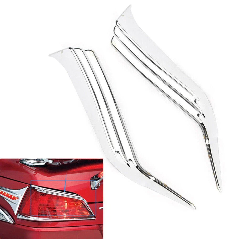 Chrome Tail Light Trim Accent for Honda Goldwing 1800 (2012-2017)