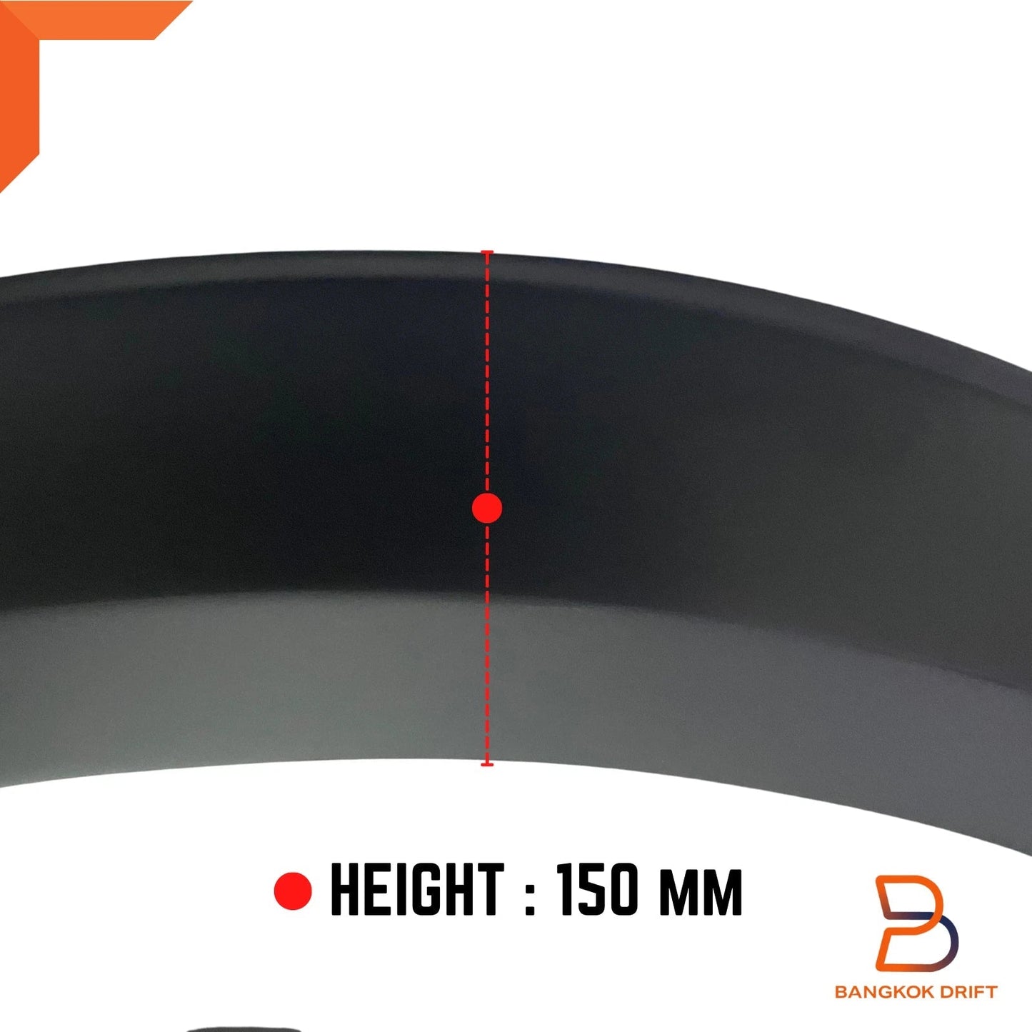 Fender Flares for Ford Ranger Ute PX3 Raptor Style (2018-2021)