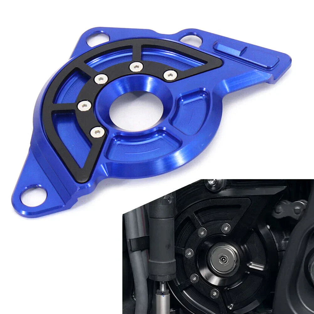 Blue Front Sprocket Cover Chain Guard for Yamaha MT09 Tracer (2021-2022)