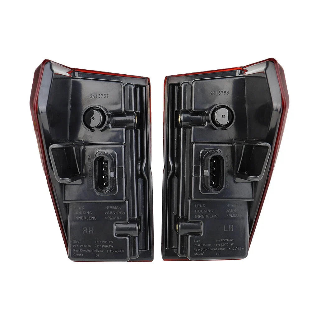Red UTV Brake Tail Light Set for Polaris Ranger 1000 XP CREW (2019-2021)