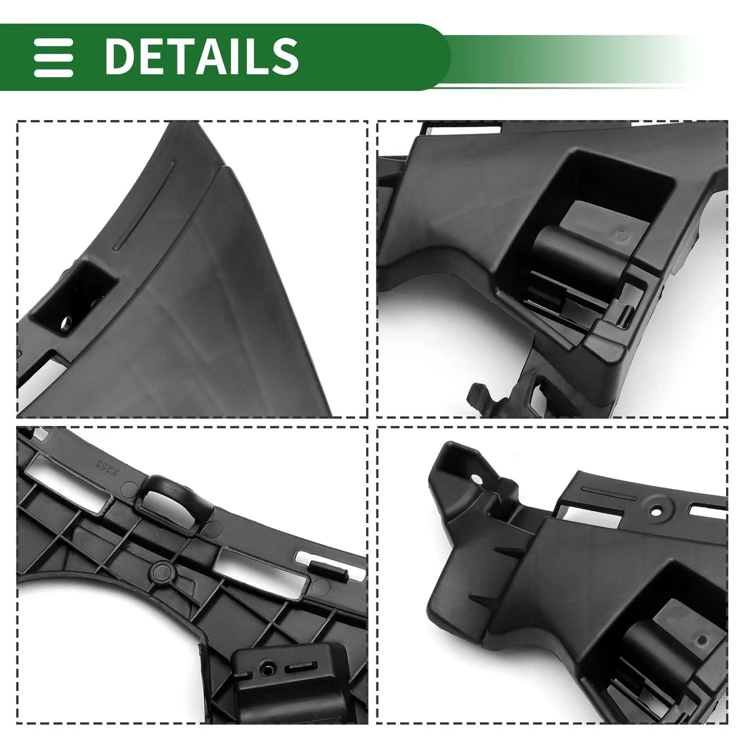 Right Front Bumper Retainer Bracket for Mercedes Benz GLC300 (2016-2023)