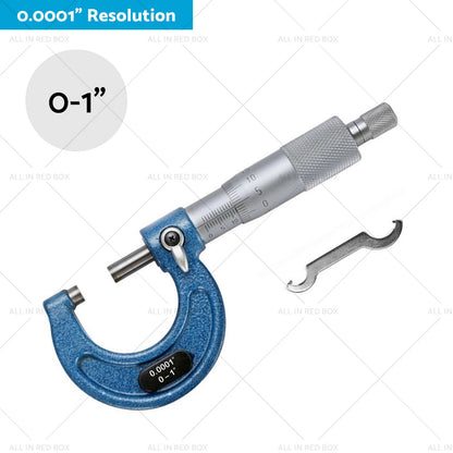 0-4in Outside Micrometer Set for Calibration Standards Wrench (2020-2023)