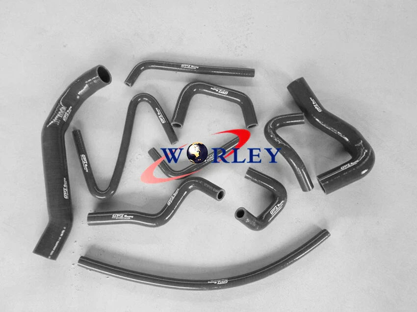 Red Radiator Hose Kit for Ford Ranger PJ 3.0 Turbo Diesel (2006-2011)