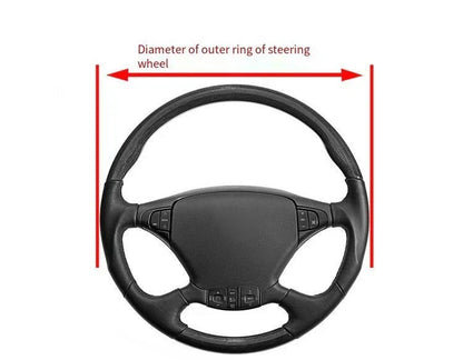 Breathable 3D Anti Slip Steering Wheel Cover for Trucks Buses
