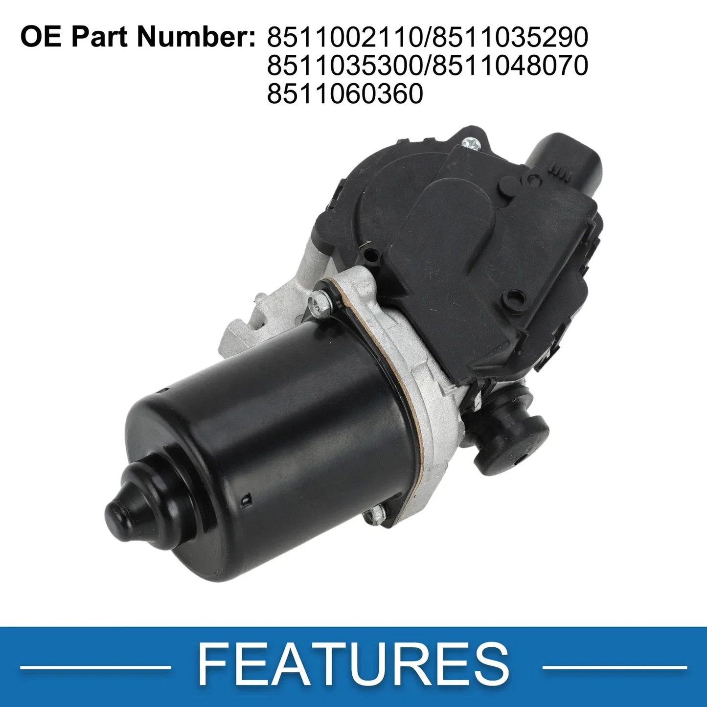 Windshield Wiper Motor for Lexus GX470 2003-2009 (2 x Motors)