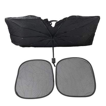 3 x Windshield Sun Shade Umbrella Front Window Cover Small Sizes