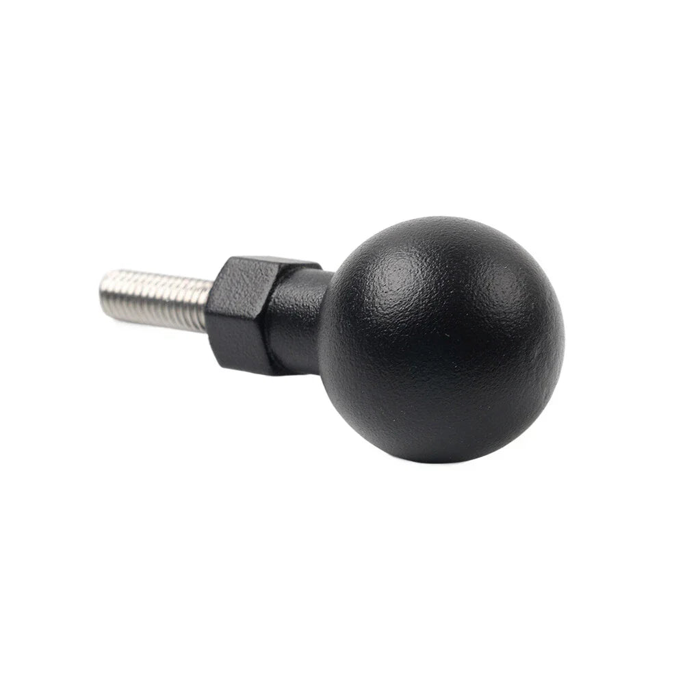 Moto Ball Head Base GPS Phone Holder Bracket Clamp with M6x30mm Bolts
