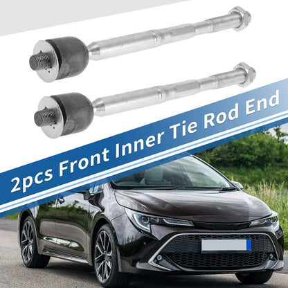 2 x Front Inner Tie Rod End Links for Toyota Highlander RX330 RX350 (2001-2007)