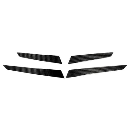 4 x Inner Door Panel Cover Trim for Mercedes-Benz W204 (2007-2014) Black