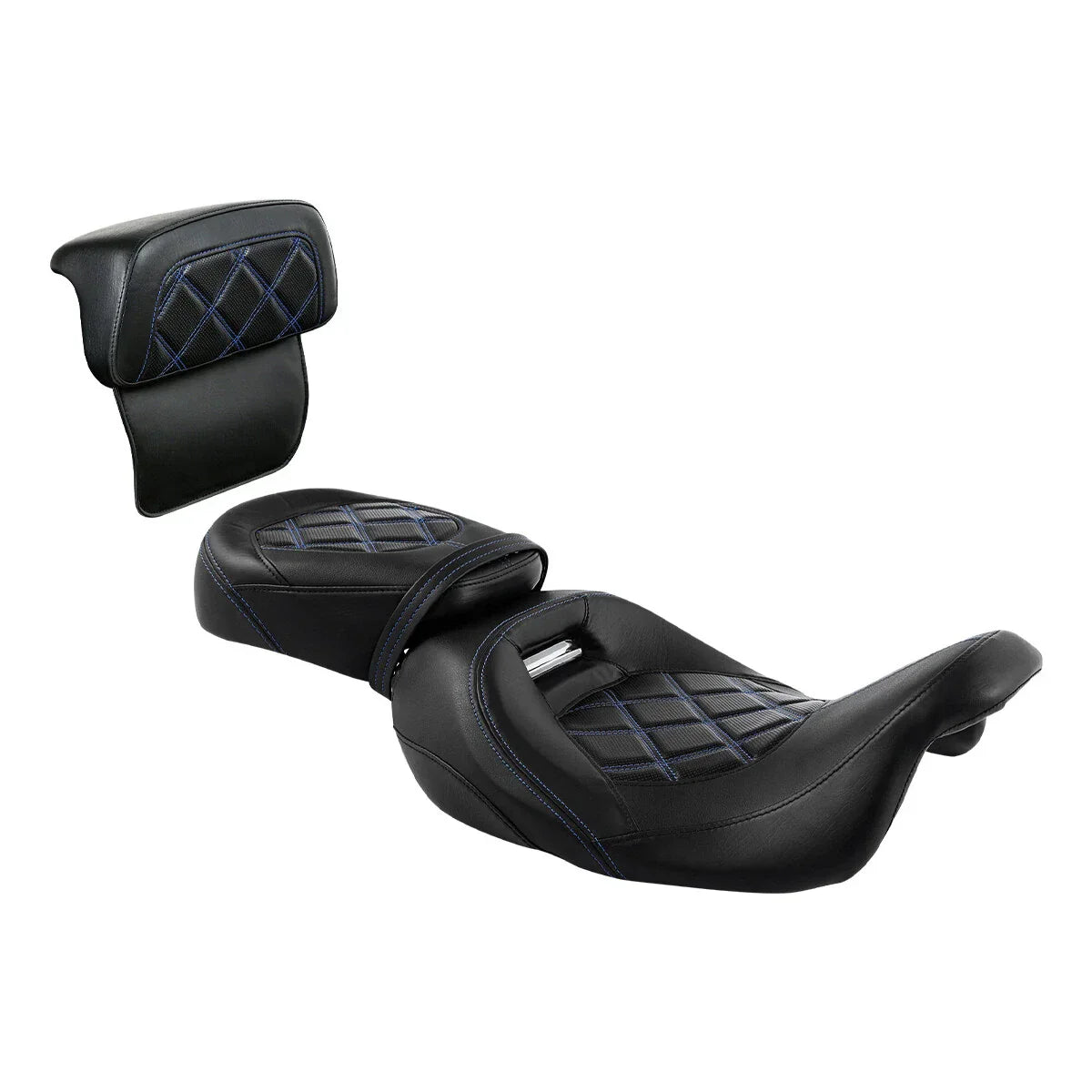 Driver & Passenger Seats Backrest Pad for Harley CVO Road Glide (2014-2023)
