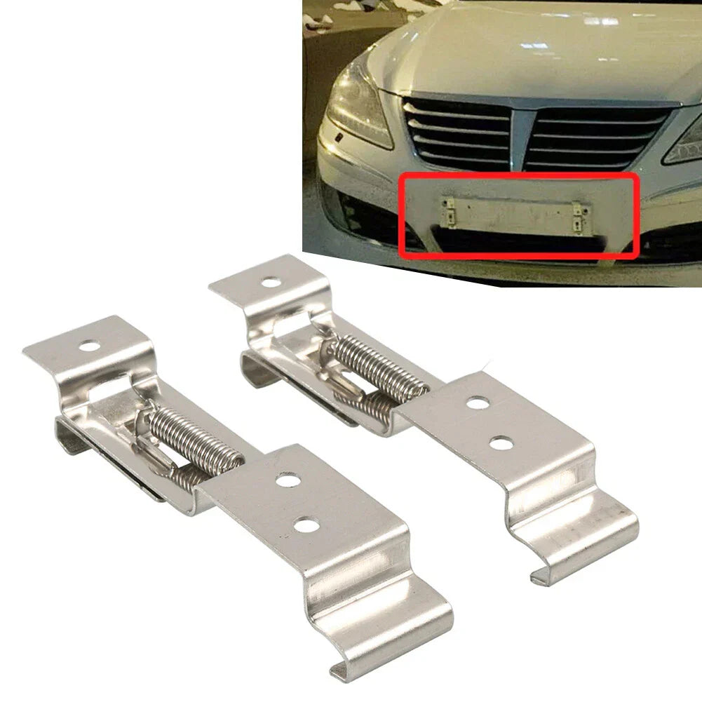 License Plate Frame Holder Clips for Car Trailer