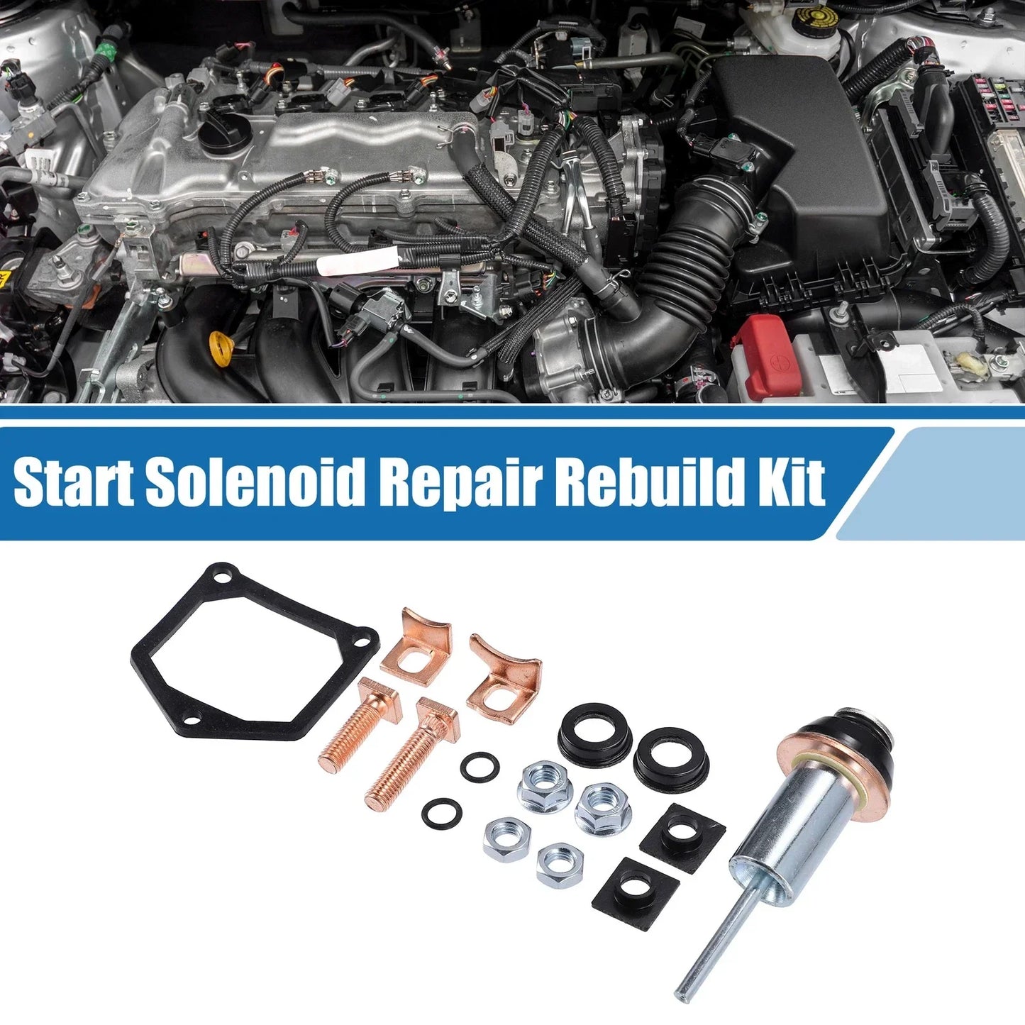 Solenoid Repair Rebuild Kit for Toyota Tacoma, Honda Accord (1995-2007)